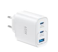 TOPADRE Cargador USB C 65W, 3-Ports Cargador Carga Rápida, Adaptador Tipo C
