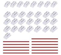 TOPAI 5 mm cinta LED COB 2 pines, sin costura, 8 piezas banda a banda, 22 unidades tira a cable, 11 unidades 22AWG 15 cm alargador eléctrico