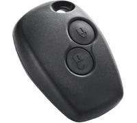 Topalli - Carcasa de llave sin hoja compatible con Dacia Logan, Sandero, Duster, Renault Trafic y Opel Vivaro | con 1 pila CR2016 | Carcasa para llave plegable para coche, mando a distancia con 2