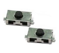 Topalli®, lote de 2 Switch Original + 1 pila para botón llave a distancia plip Peugeot 206, 107, 307, 406, y Citroen C3, C2,