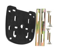 TOPBATHY 1 Juego Accesorios De Presión De Placa Inferior Trasero Trompa Baúl De Coche Hardware De La Caja del Maletero De La Motocicleta Montar Estante Tuercas De Montaje Planchar