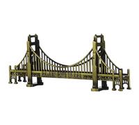 TOPBATHY 10 Piezas De Modelo De De San Francisco Modelo De De Escritorio Figura Decorativa para El Hogar Dados Solares Edificios Famosos Miniaturas Juguete De Mesa