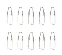 TOPBATHY 10 piezas Resortes para Válvula de Drenaje Trompeta Muelles Duraderos de Hierro Negro para Accesorios Watergate Componentes Resistentes para Trompeta Portátil