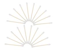 TOPBATHY 100 Piezas Hisopos De Algodón Puntas Puntiagudas Bastoncillos De Algodón De Bambú Hisopos De Algodón Largos Bastoncillos De Algodon Para Maquillaje Algodón Absorbente