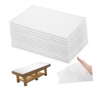 TOPBATHY 100 Unidades De Sábanas Desechables para Masaje Fundas para Silla De Masaje Fundas para Cama De SPA Almohadillas De Cera para Esteticistas Fundas para Camas Fundas para Camas