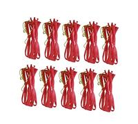 TOPBATHY 100piezas Bolsa para Compras Resistente Sandía Verduras Frutas Bolsa De Almacenamiento Portátil Roja