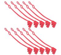TOPBATHY 10piezas Tapa de Salida Enchufe del Cable con Cubierta de Panel Eléctrico para Prolongar Vida Útil de Cables en Exteriores E Interiores