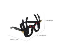 TOPBATHY 12 Piezas Gafas Fiesta Halloween Divertidas de Plástico con Purpurina de Calabaza Fantasma y Accesorio Reutilizable y Ligero para Adultos Complemento para Disfraces y
