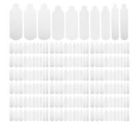 TOPBATHY 120piezas Moldes de Silicona para Uñas Navideñas Plantillas Reutilizables Color Nieve Forma de Copo para Adornos de Uñas y Escultura de Resina