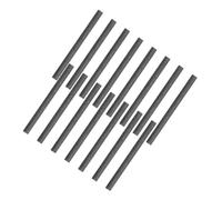 TOPBATHY 15 Varillas de Grafito Negro para Electrólisis Alta Resistencia al Calor y Baja Interferencia, Barras Conductoras para Aplicaciones Científicas y Experimentos Físicos