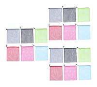TOPBATHY 18 Piezas Bolsa de Malla con cordón Bolsa de Gimnasio s de Tela con cordón Mesh Bag s de Almacenamiento s de Gimnasio con para Almacenamiento poliéster