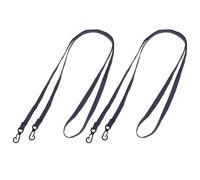 TOPBATHY 2 Correas Antipérdida de Nylon para Guantes Infantiles Cuerda Antideslizante Portátil para Manoplas de Invierno Color Azul Oscuro Cordón Reutilizable para Colgar Guantes Cuello