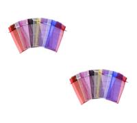 TOPBATHY 2 Juegos Bolsas De Botellas De Vino Tinto Tapa De Botella Bolsa De Botella 10 Uds * 2