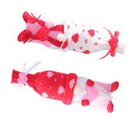 TOPBATHY 2 Juegos Tapa De Botella De Vino Etiquetas De Vino para Botellas Bolsa De Vino Secreta Encantos De Vino De Halloween Papelera Porta Vino Mangas De Botella Algodón 2 Piezas * 2