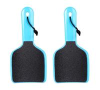 TOPBATHY 2 Limas para Pies de Doble Cara Curvadas, Removedor de Piel Muerta y Callos, Color Azul, 2 Piezas para Pedicura Profesional y Cuidado Pies