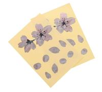 TOPBATHY 2 Pegatinas de Flor para Diapasón de Guitarra Calcomanías Decorativas Creativas y Únicas para Personalizar Estilo