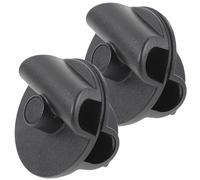 TOPBATHY 2 piezas Abrazaderas Ajustables para de Micrófono Clips Giratorios para Montaje Escritorio Metal y Plástico Duradero Compatibles con Boom Mic para Uso Escenarios y Grabaciones