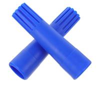 TOPBATHY 2 Piezas Adaptador de Rosca para Mango de Escoba y Fregona, Conector de Plástico Resistente para Limpieza Doméstica, Compatible y Seguro para Extensión de Poste