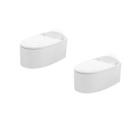 TOPBATHY 2 Piezas cenicero drenar baño Exterior Tubo bañera rugerizado Ashtray Lata de Ceniza contenedor de Colillas de Suministros para Fumar Soporte de Pared el plastico