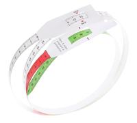 TOPBATHY 2 piezas Cintas Métricas Para Medir Circunferencia Cabeza y Brazos Blanco y Herramienta Precisa