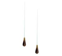 TOPBATHY 2 Piezas De Bastones De Director De Concierto De Resina Duradera, Para Actuaciones y Espectáculos Al Aire Libre, Superficie Lisa y Diseño Profesional Para Orquesta y Teatro