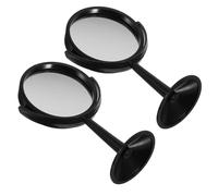 TOPBATHY 2 Piezas Espejo Óptico Cóncavo y Convexo Experimental. Espejo Convexo Redondo Espejo Cóncavo Black Páginas