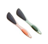 TOPBATHY 2 piezas Limas de Pies Portátiles para Pedicura Exfoliantes y Reblandecedoras de Durezas y Callos con Diseño Compacto y Superficie de Raspado Eficaz para Eliminar Piel Muerta y