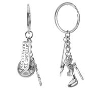 TOPBATHY 2 Piezas Llavero de Tacones Altos Fitness para Mujer de Pequeño y Estilizado Accesorio Duradero y Original para Regalo Femenino