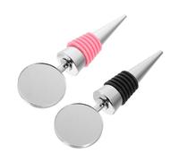 TOPBATHY 2 Piezas Tapones de Reutilizables Unidades Sellador Hermético para Botellas Preserva y Compatibles con Botellas Estándar para Cocina y Bar