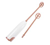 TOPBATHY 2 Unidades Mezclador Eléctrico para Bebés Batidor de Mano Portátil Multifuncional Ligero y Fácil de Usar Adecuado para Preparar en Casa o Viaje