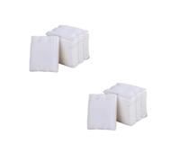 TOPBATHY 222 piezas Unidades Almohadillas Desmaquillantes de Algodón Doble Cara para Mujeres Suaves y Gruesas para Cuidado Facial y Remoción de Maquillaje Diaria