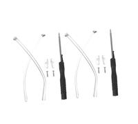 TOPBATHY 2pares Accesorios para Patillas de Gafas Vintage Kit de Reparación Almohadillas Nasales de Antideslizantes y Herramientas de Reemplazo para Anteojos y Gafas de Sol