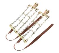 TOPBATHY 2piezas Cadenas Para Nieve Coche Antideslizantes Cadenas Para Neumáticos De Invierno Para Camiones Para Coche Tierra