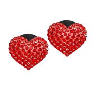 TOPBATHY 2piezas Joyas de Amor para Coche de Clips de Salida de Difusor Decoración de Ventilación de Coche para Interior Automotriz