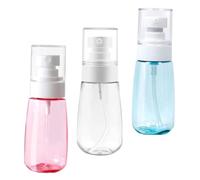 TOPBATHY 3 piezas Botellas de Spray Recargables Portátiles de Botellas Vacías con Pulverizador para Viaje al Aire Diseño Compacto y Reutilizable Colores Aleatorios Color Color Aleatorio