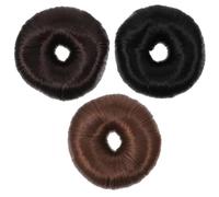 TOPBATHY 3 Piezas Cuerda para Transformar Tu Look Volumen y Estilo en Segundos de Plástico para Moño de Pelo Sintético Adecuado para Accesorios de Cabello Mujer