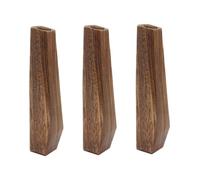 TOPBATHY 3 Piezas Florero De Madera Jarrones a Granel Ramo Floreros Hortensia Retro Lindo Florero Falso Jarrones para Flores Florero Claro Florero Seco Fumar Paulownia Quemada Coffee
