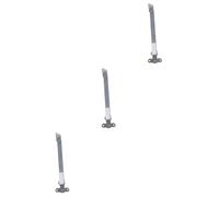 TOPBATHY 3 Piezas Pernos Cerraduras De Ventana para Manivela Bloqueo De Seguridad De La Ventana Pestillo Tornillo Cerradura De Puerta De Pantalla Corrediza Corredizo Llave Acero Inoxidable