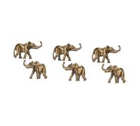 TOPBATHY 3 Series Adornos De Elefante para Bebés De Escritorio Decoración De La Pared De Elefante Decoración De Elefante Mini Estatuas Y Figuras De Elefantes Adorno De Elefante 2 Piezas X 3