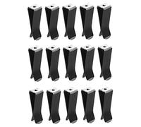 TOPBATHY 3 Series Clip De Salida De Aire Respiradero Ambientador De Coche Dama Y Pinzas para Difusor De Coche Clip De Ventilación Automotriz Ferromanganeso Black 30 Piezas*3