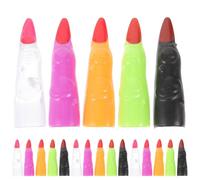 TOPBATHY 30 Unidades Uñas de Bruja Falsas de Plástico Coloridas para Halloween, Cómodas y Llamativas, Ideales para Fiesta de Halloween y Escenas de Cementerio