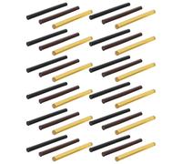 TOPBATHY 36 Piezas Barras de Pegamento de Queratina Termofusible para Extensiones de Cabello Tecnología Nano Avanzada y Fórmula Delicada, Ideales para Uso en Salón y Hogar