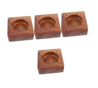 TOPBATHY 4 Ceniceros De Madera Creativos Decoración De Bolígrafos Organizador De Aire Ceniceros Ajustables con Diseño De Póster Ceniceros LED para Exteriores Bonitos Ceniceros