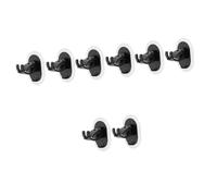TOPBATHY 4 Juegos Abrazaderas para Barras De Cortina Soportes para Barras De Tensión Ganchos para Cortinas De Ducha Colgador De Barras para Cortinas Soportes para Barras De 2 Piezas*4