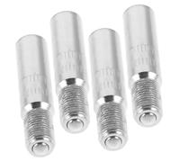 TOPBATHY 4 piezas Extensores de Válvula de Neumático de Metal Prolongadores de Vástago para Inflado y de Neumáticos Accesorios Compatibles para Automóviles