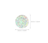 TOPBATHY 40 Piezas Unidades Chinchetas Decorativas de Resina con Brillo y Strass Alfileres Pequeños para Notas Fotos y Mapas Tablones de Corcho Fijación Segura para Oficina y Hogar