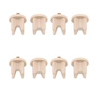 TOPBATHY 4pares Tapas De para Persianas Enrollables De Interior Tapas De Reemplazo De Soportes para Persianas Enrollables Protección Solar Mejorada Instalación Estable