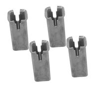 TOPBATHY 4piezas Fundas De Guía Metálica Para Reposacabezas De Coche Para Camiones Coches Suv Accesorios De Automoción Reemplazo De Funda De Guía Para Reposacabezas De Asiento De Coche