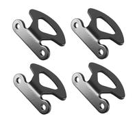 TOPBATHY 4piezas Ganchos De Sujeción Para Cama De Camión Anclajes De Hierro Resistentes Seguridad Para Carga Compatible Con Ford Accesorios Para Atar y Colgar Lona Camioneta