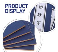 TOPBATHY 5 Cuadernos Vintage Chinos de Papel Kraft Grueso con Encuadernación de Hilo Estilo Retro Wuxia Diario de Escritura y Libreta para Manual Secreto de Kung Fu Uso Escolar y